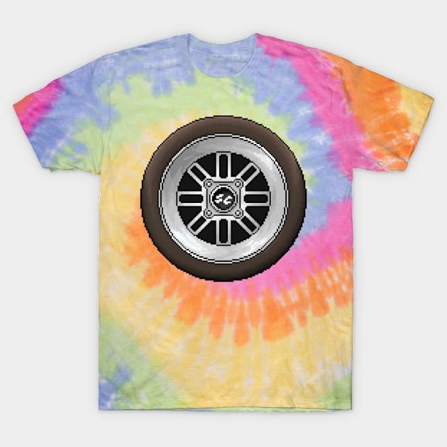 Pixelart Wheels T-Shirt by retsbor10@comcast.net